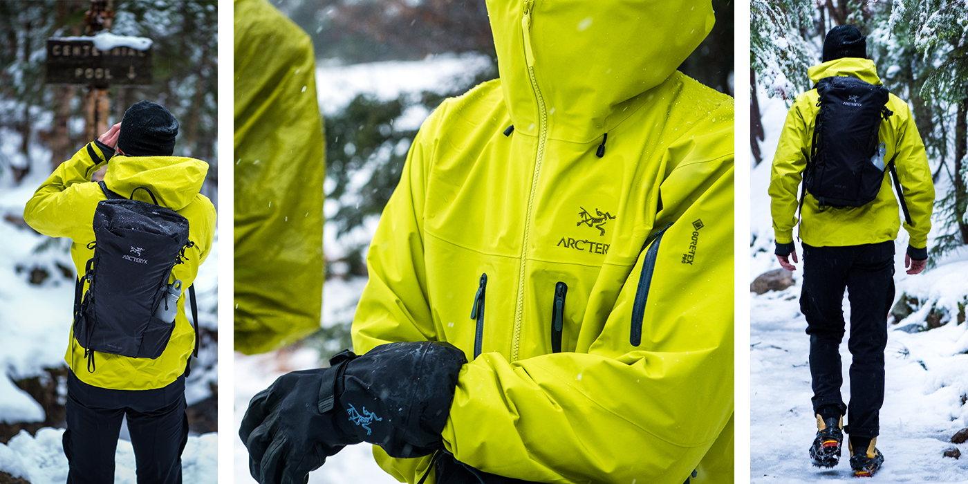 Brand photography courtesy of Arc'teryx